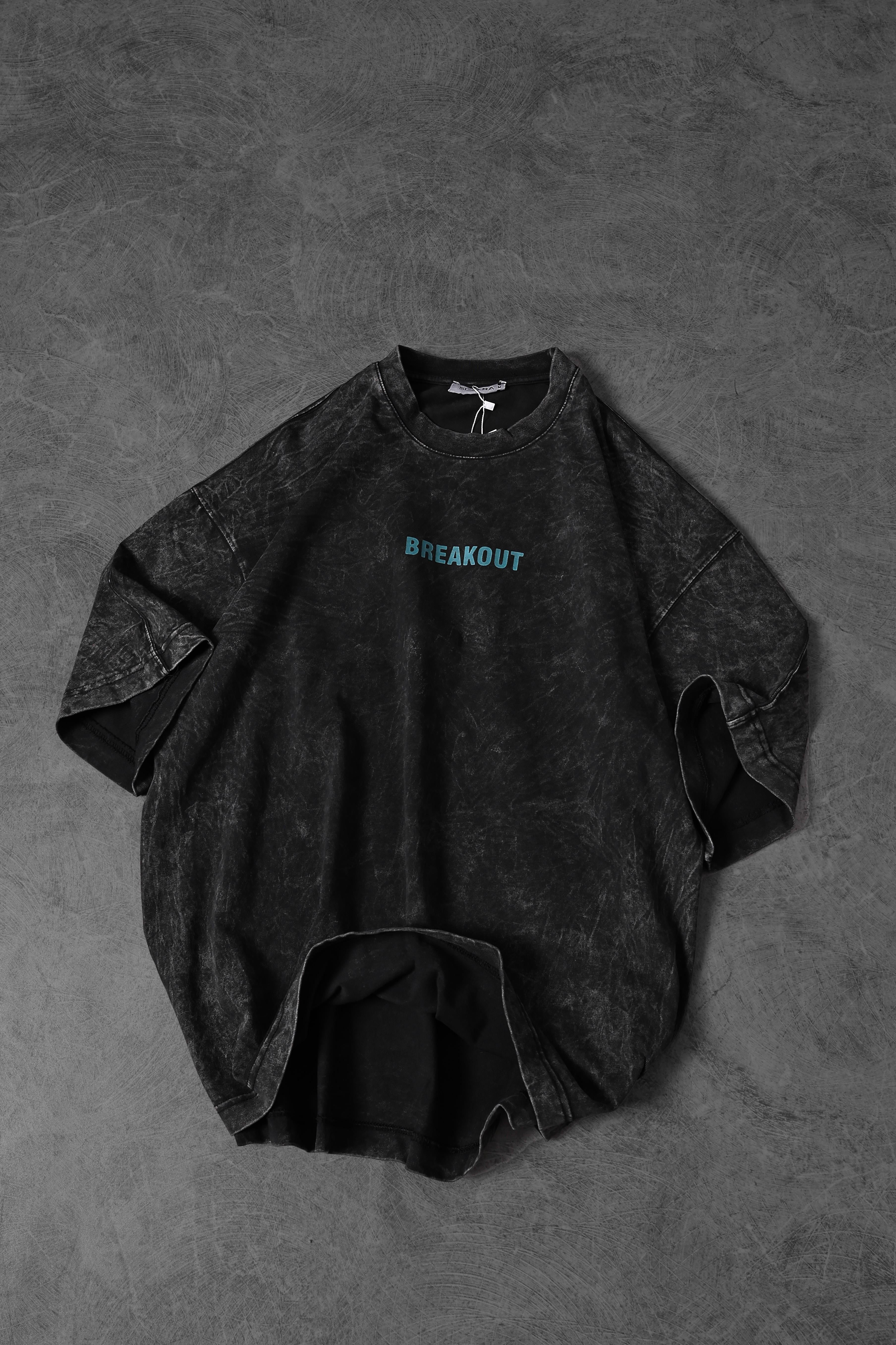 Breakout Special Acid Wash Oversized Tshirt