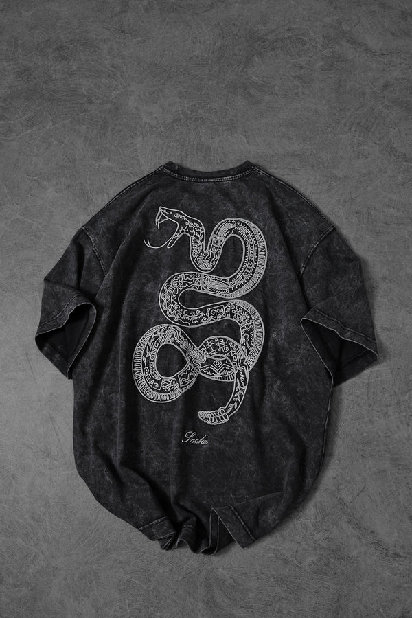 SNAKE PRINT T-SHIRT